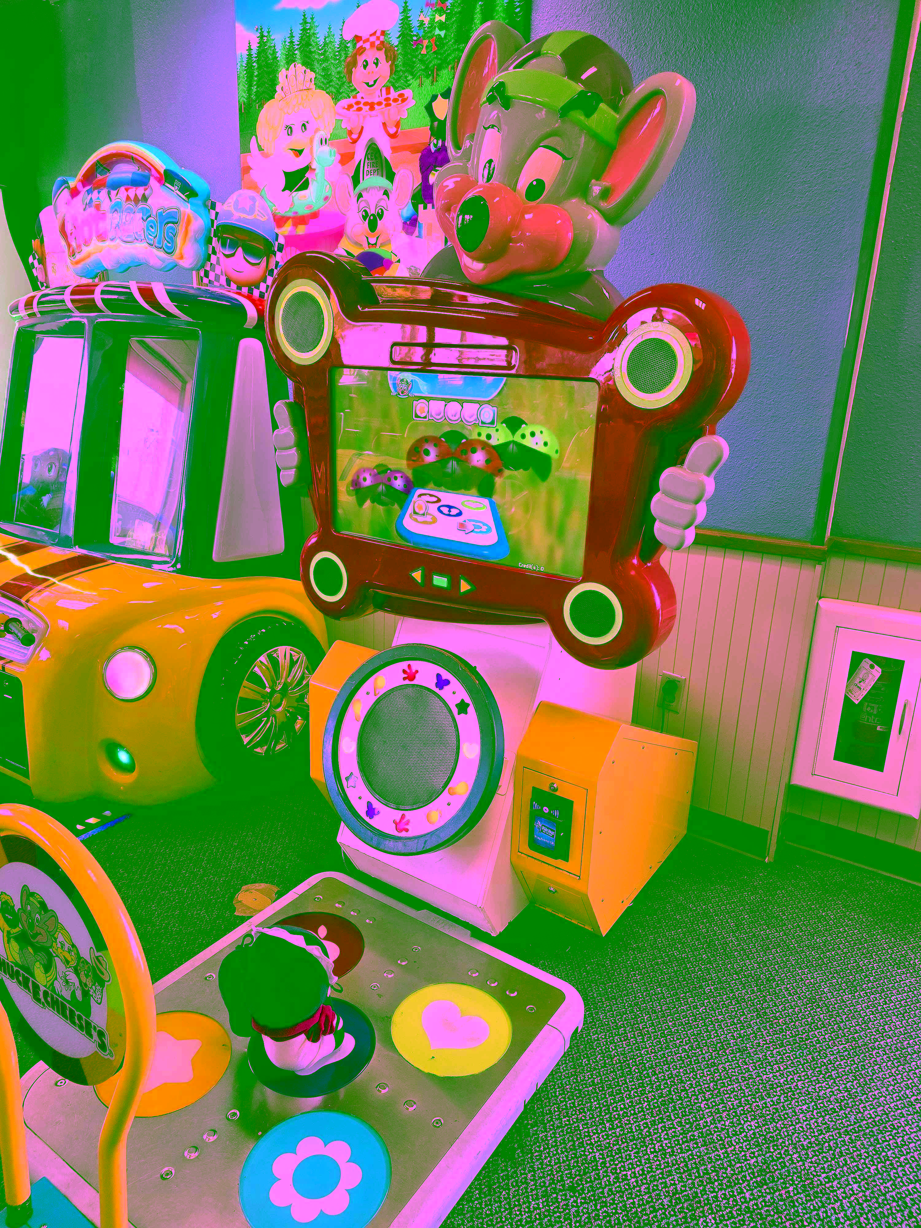 Huntington Beach arcade.
