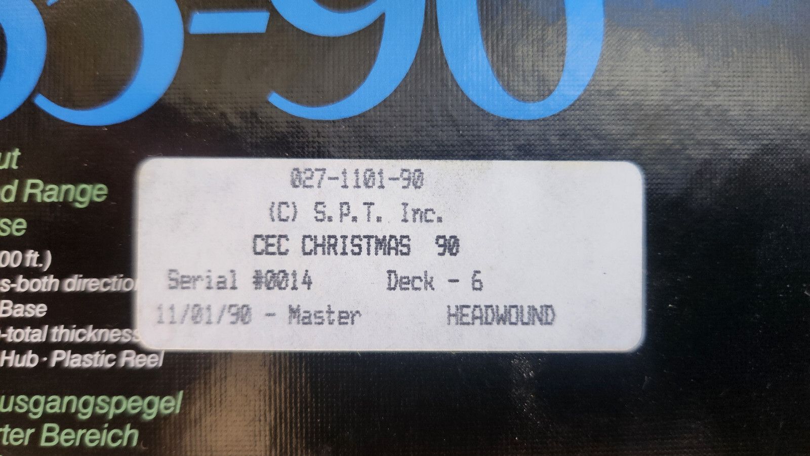 Image from an Ebay auction in California.