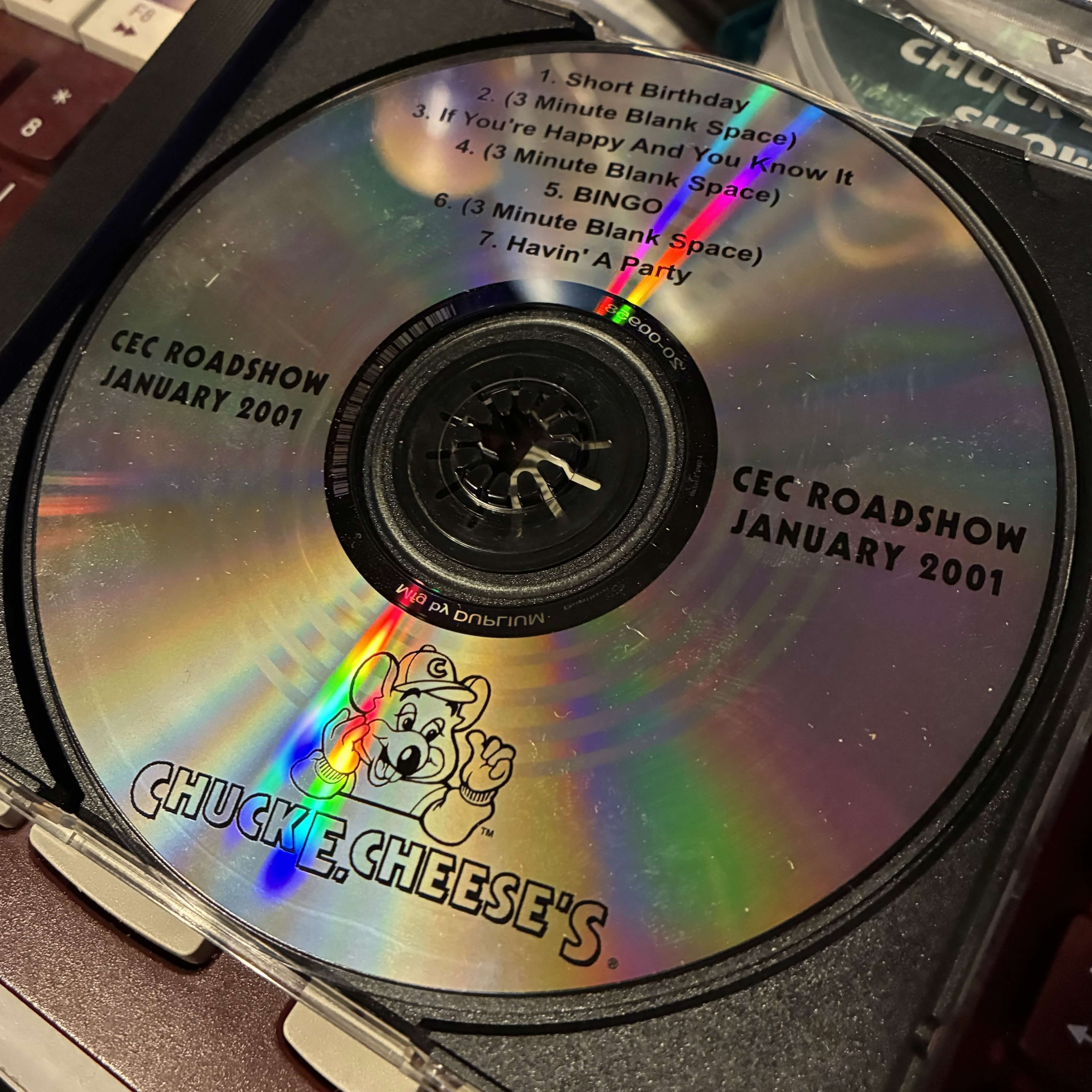 CEC Roadshow January 2001 CD cover