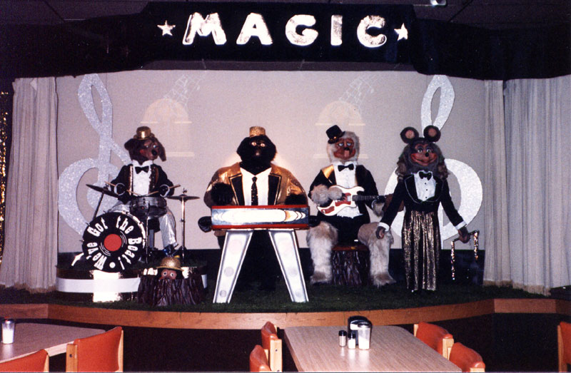 Magic Stage soon after installation.