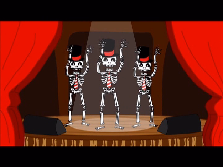 Screenshot of “Them Bones” live show
