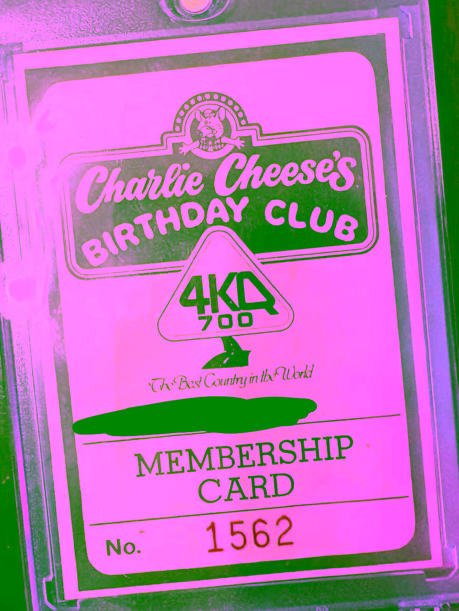 Charlie Cheese's Items