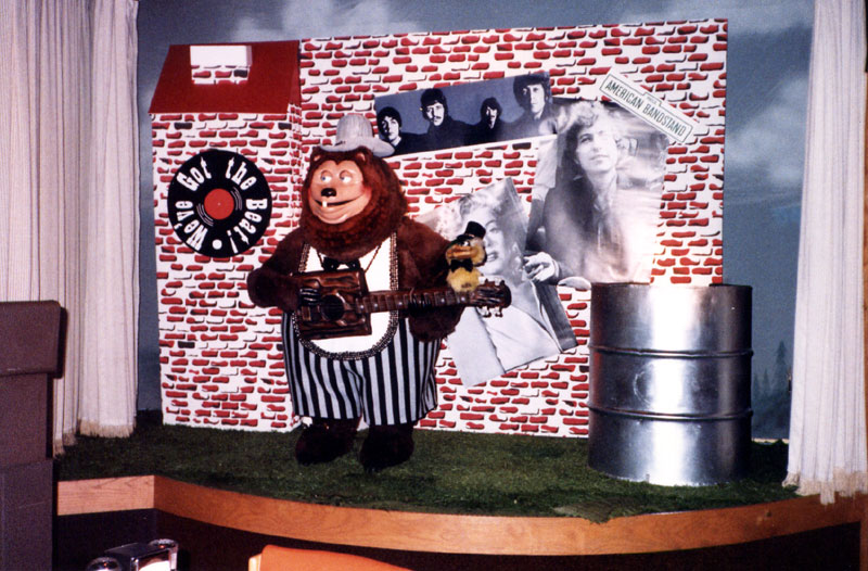 Magic Stage soon after installation.